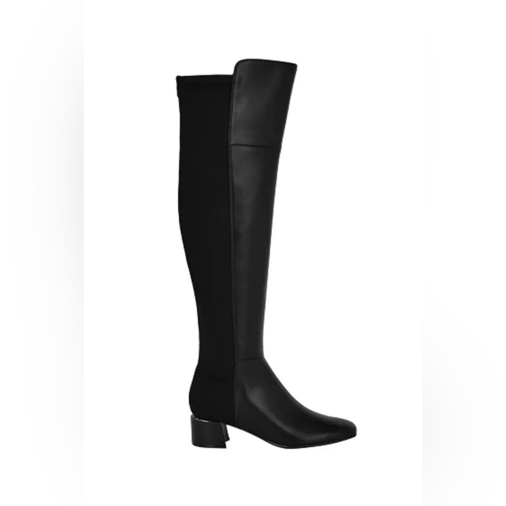 Calvin Klein Women’s Size 6 Pemmie Block Heel High Shaft Dress Boots